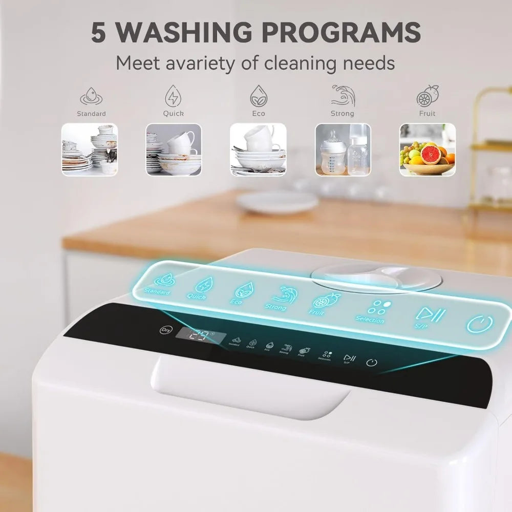SparkClean Compact Dishwasher