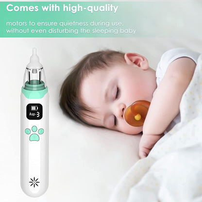 Electric Baby Nasal SprayUnleash Happy Breaths
Say goodbye to nose troubles with our Electric Baby Nasal. Featuring adjustable suction with 3 levels and a powerful 65KPA suction force, this Electric Baby Nasal Spray