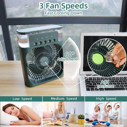 portable usb humidifier fan ac