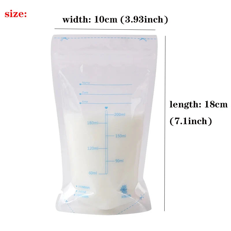 Breast Milk Storage Bags – BPA-Free, Leak-Proof (30-Pack)