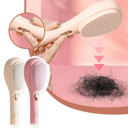 cleaning & Scalp Massage Hair BrushSay Goodbye to Tangled Messes and Painful Brushing with Our Self-Cleaning Anti-Static Massage Comb!
Product Description:
Tired of wrestling with tangled hair and deaSelf cleaning  & Scalp Massage Hair Brush