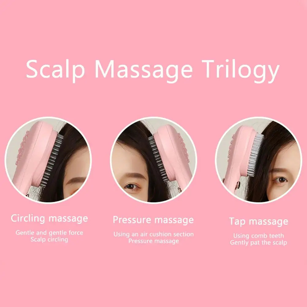 cleaning & Scalp Massage Hair BrushSay Goodbye to Tangled Messes and Painful Brushing with Our Self-Cleaning Anti-Static Massage Comb!
Product Description:
Tired of wrestling with tangled hair and deaSelf cleaning  & Scalp Massage Hair Brush