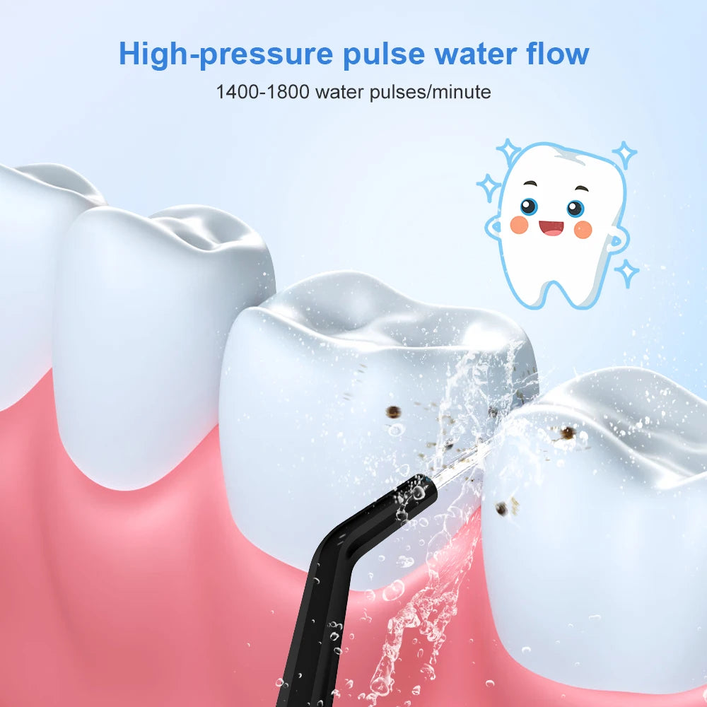 AquaGlow Dental Flosser – Deep Clean & Brighten