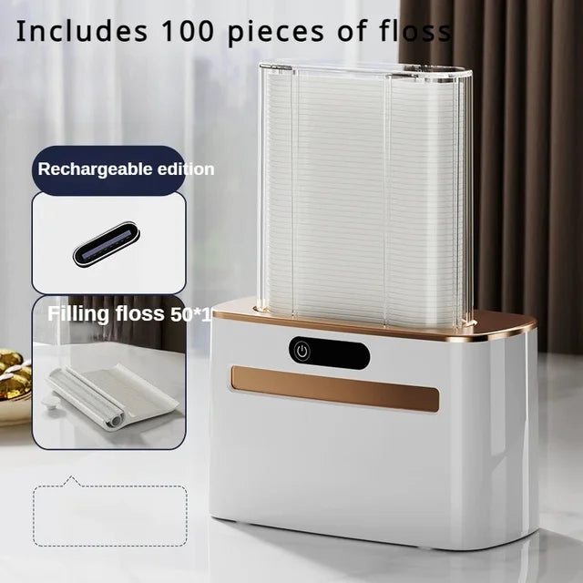 SnapFloss Pro –  Floss Dispenser with Ejectable Sticks