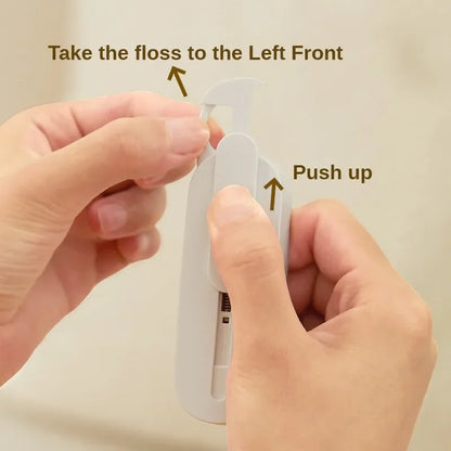 SnapFloss Pro –  Floss Dispenser with Ejectable Sticks