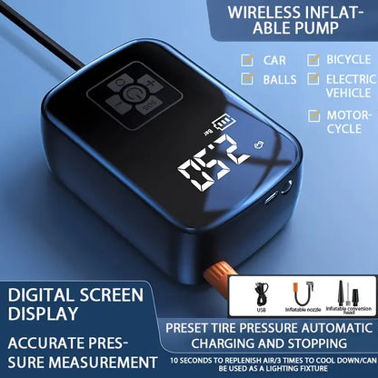 Wireless Car Air Compressor Air Pump