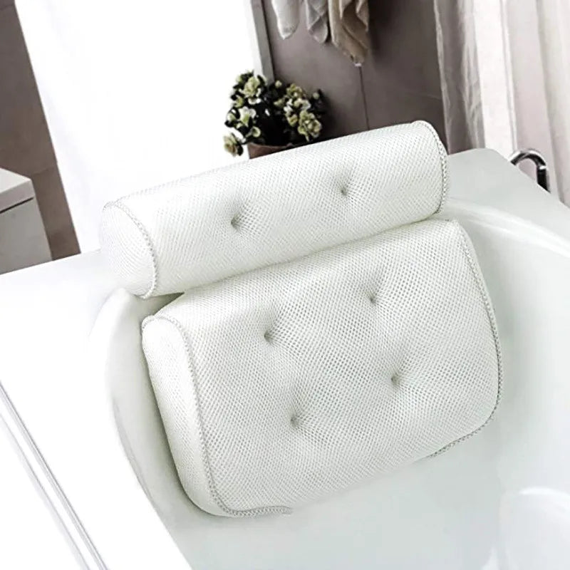 Suction Cups &Neck Back SupportRelieve Your Aches: Experience Blissful Relaxation with Every Soak!
Are you tired of uncomfortable baths that leave your neck and back sore? Introducing the SPA BathBathtub Pillow with Suction Cups &Neck Back Support  for Home Spa