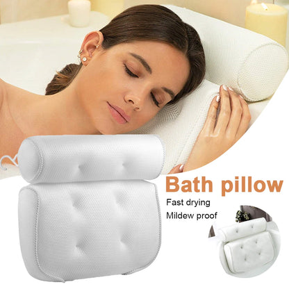 Suction Cups &Neck Back SupportRelieve Your Aches: Experience Blissful Relaxation with Every Soak!
Are you tired of uncomfortable baths that leave your neck and back sore? Introducing the SPA BathBathtub Pillow with Suction Cups &Neck Back Support  for Home Spa