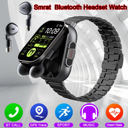 2 in 1 Smart Watch With Earphone