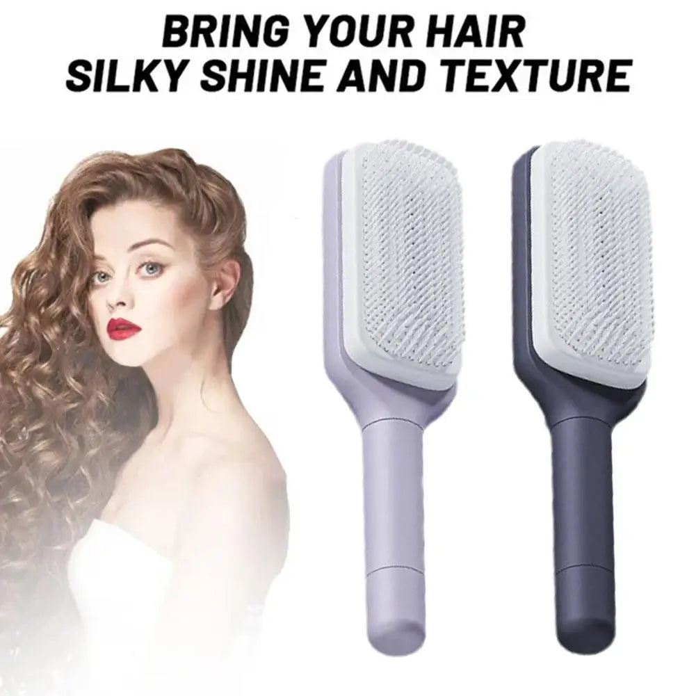 Cleaning Hair BrushAre you tired of constantly cleaning your hair brush?Look no further, the Self Cleaning Hair Brush Magic Retractable Comb is here to make your life easier! This innoSelf Cleaning  Hair Brush