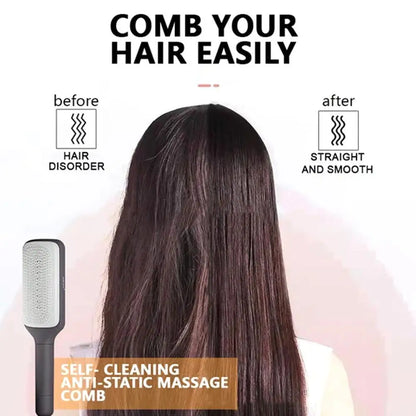 Cleaning Hair BrushAre you tired of constantly cleaning your hair brush?Look no further, the Self Cleaning Hair Brush Magic Retractable Comb is here to make your life easier! This innoSelf Cleaning  Hair Brush