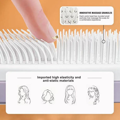 Cleaning Hair BrushAre you tired of constantly cleaning your hair brush?Look no further, the Self Cleaning Hair Brush Magic Retractable Comb is here to make your life easier! This innoSelf Cleaning  Hair Brush