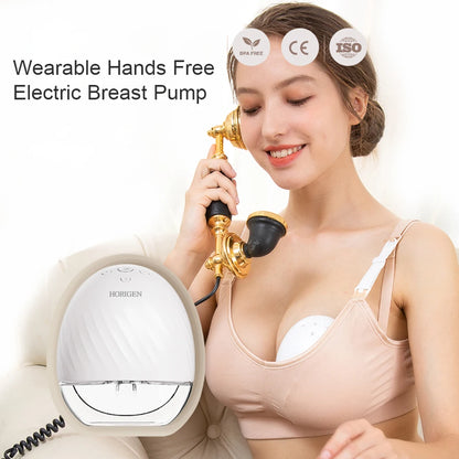 Wearable Breast Pump Portable Hands Free Electric Breast Pump