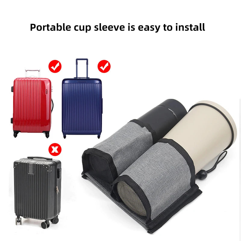 ultimate luggage cup holder