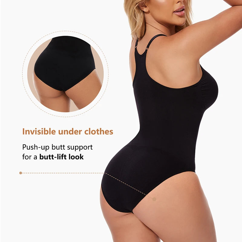 seamless racerback bodysuit