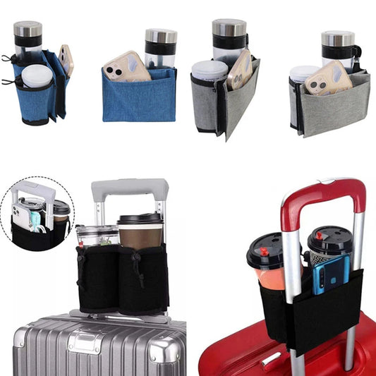 ultimate luggage cup holder