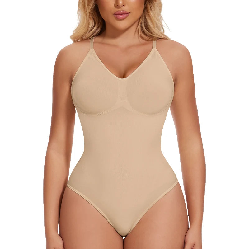 seamless racerback bodysuit