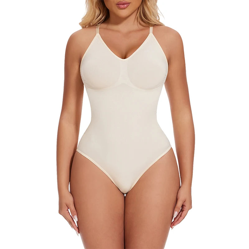 seamless racerback bodysuit