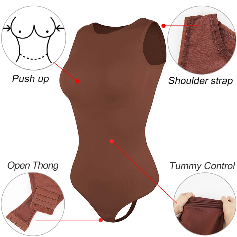 Seamless Tummy Control Bodysuit