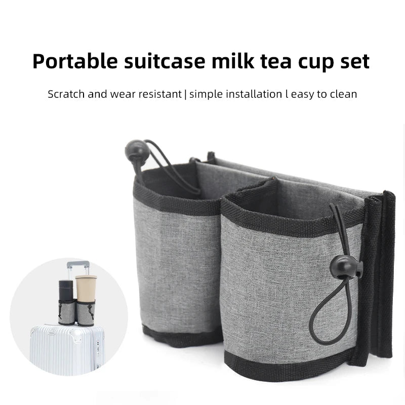 ultimate luggage cup holder