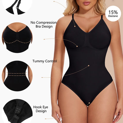 seamless racerback bodysuit